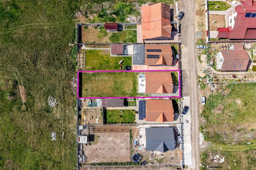 Casă individuală cu 3 camere cu Canalizare în Gai