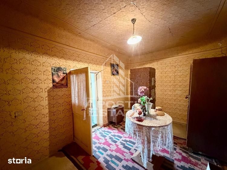 Casă cu 3 camere cu Teren 1750 Mp în Sânandrei