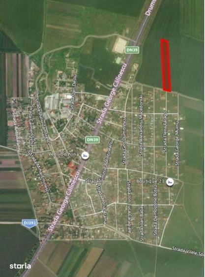 Teren de 600 mp, în 23 August