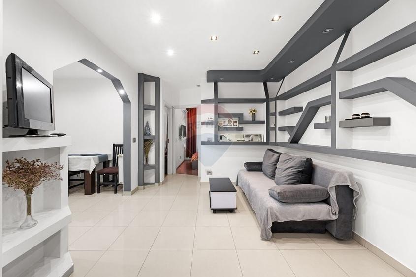 Apartament cu 3 camere decomandat, mobilat în UTA