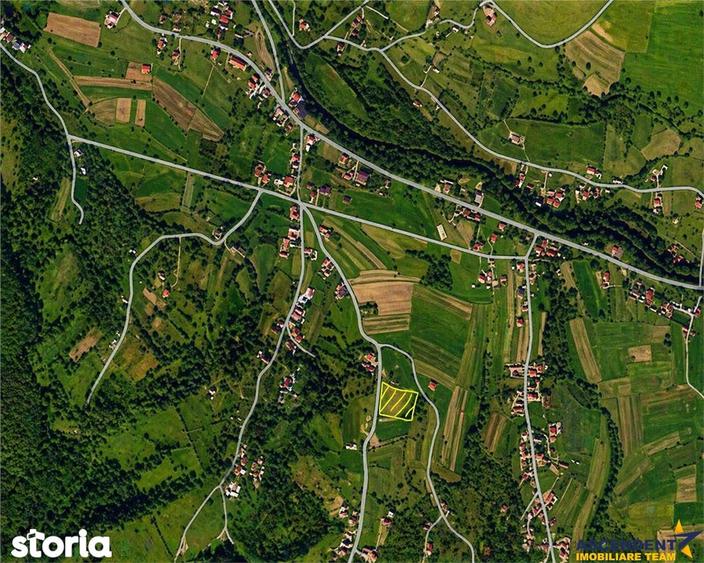 Teren intravilan panoramic, 5.750 mp, view munte, deschidere apreciabi - 2