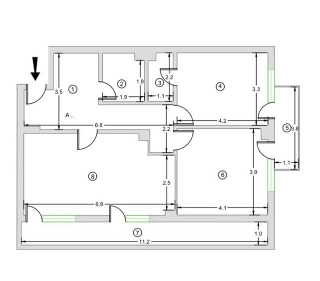 VANZARE Apartament 3 camere | Zona 9 Mai Registrul Comertului - 4