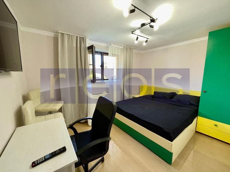 Apartament cu 3 camere semidecomandat, mobilat în Mihai Bravu