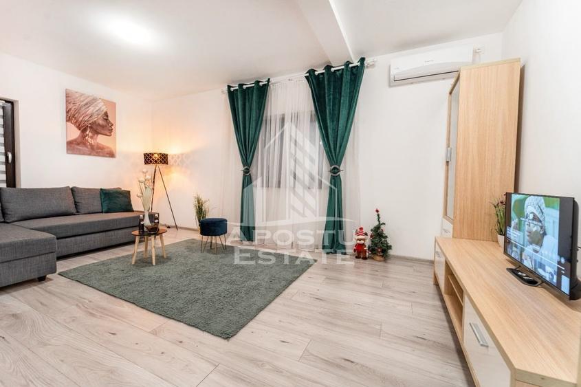 Apartament cu 2 camere decomandat, mobilat în Giroc