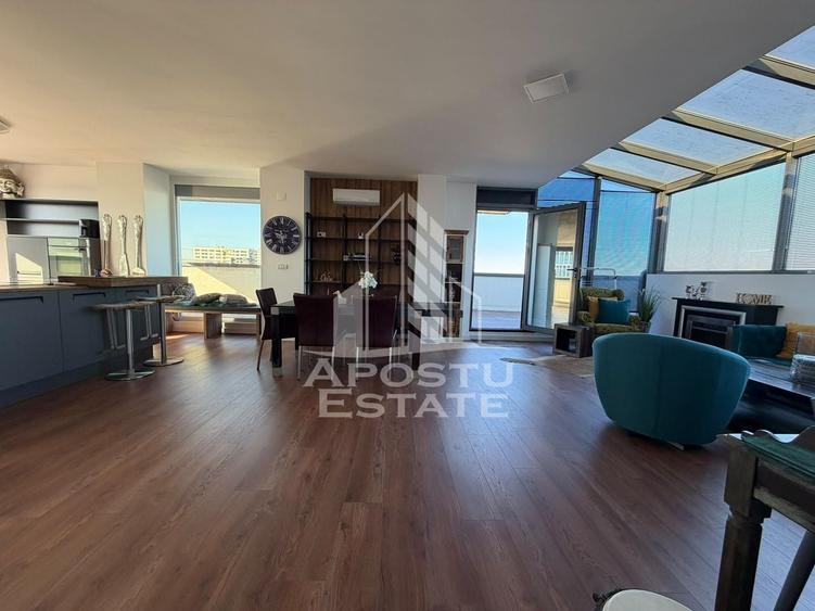 Apartament cu 3 camere decomandat, mobilat în Torontalului