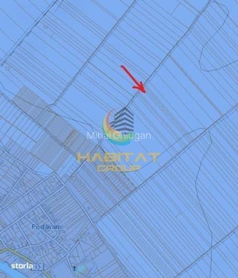 Teren extravilan de vanzare | 1.700 mp | Satul Posta Vacaresti? | Cala