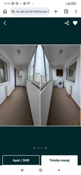 Apartament cu 3 camere decomandat, mobilat în Central