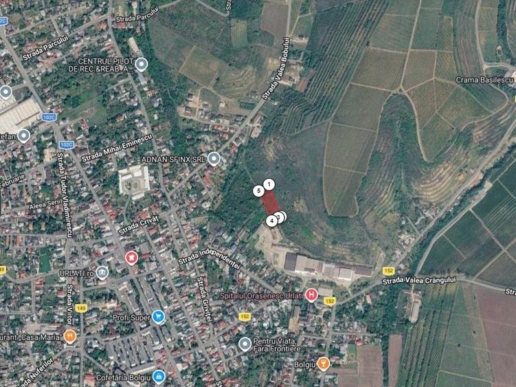 Teren extravilan de 3500 mp, în Urlați