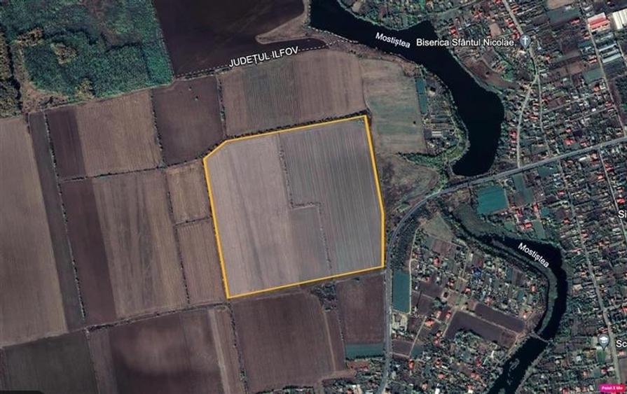 Teren agricol intravilan de 330000 mp, în Afumați