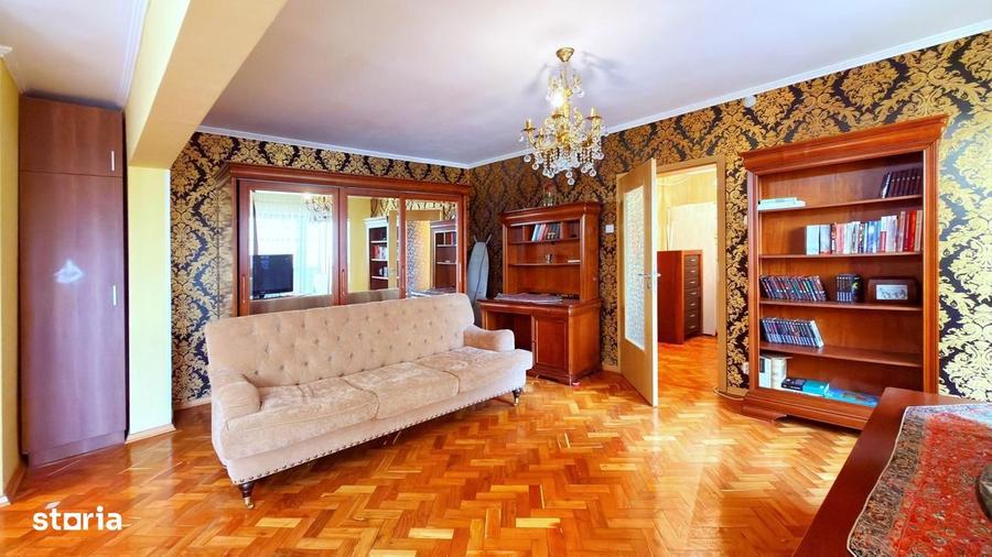 Apartament cu 4 camere, mobilat în Moșilor
