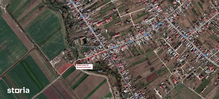 Teren de 2117 mp, în Clinceni