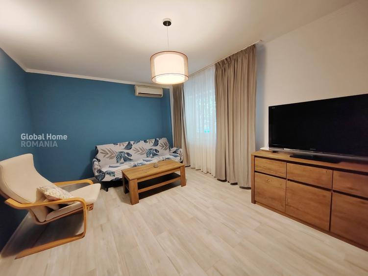 Apartament cu 2 camere semidecomandat, mobilat în Tineretului