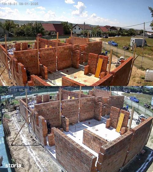 Casă cu 4 camere cu Teren 250 Mp în Holboca