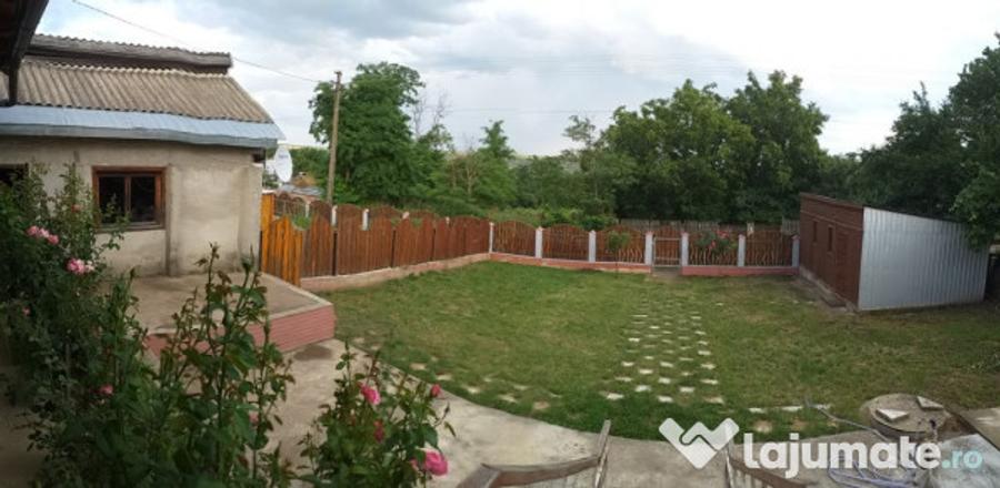 Casă individuală cu 2 camere cu Teren 1644 Mp în Burlești