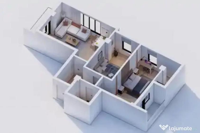 Apartament 3 camere, bloc nou , etaj intermediar , Radauti - 10