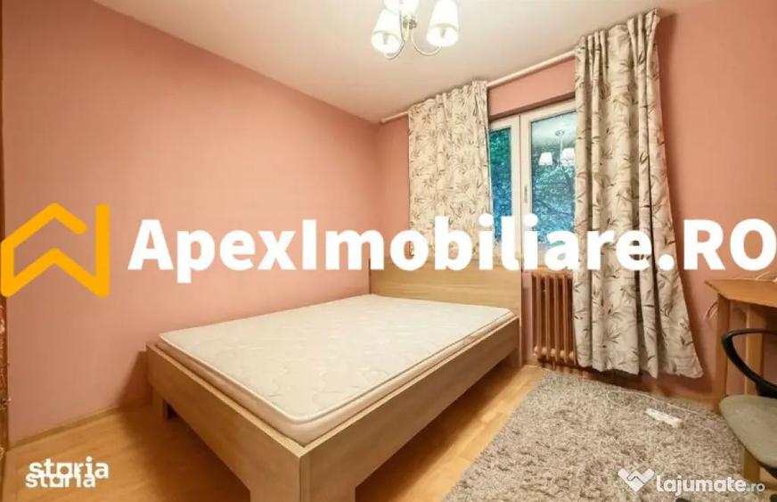 Apartament cu 4 camere decomandat, mobilat în Tei