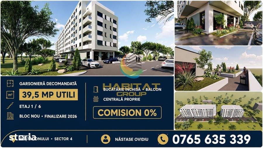Garsonieră decomandată în Jilava