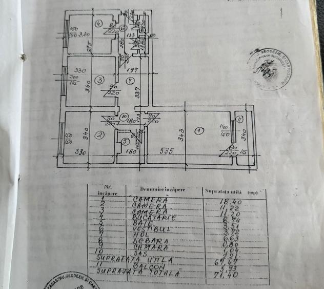 Apartament cu 3 camere decomandat în Theodor Pallady