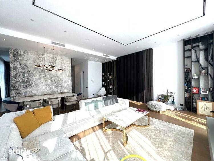 Apartament cu 4 camere, mobilat în Herăstrău