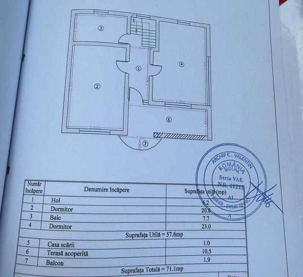 Casă cu 6 camere cu Teren 1600 Mp în Călugăreni