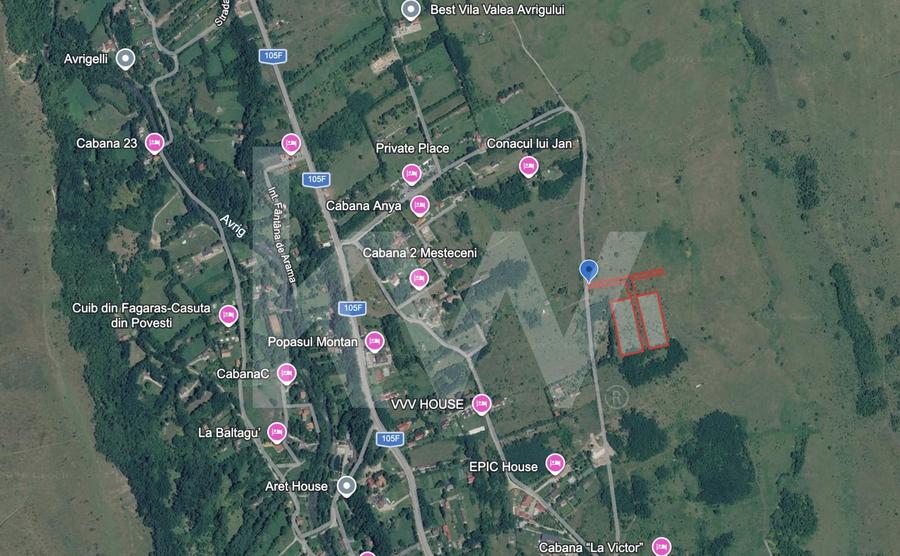 Teren agricol extravilan de 8606 mp, în Avrig