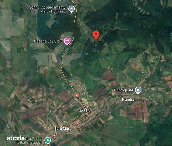 Teren de 18000 mp, în Slimnic