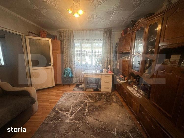 Casă cu 2 camere cu Teren 68 Mp în Plopilor
