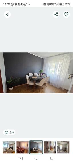 Apartament 3 camere,la uzina curent spre Horia,centrala proprie,etaj 1 - 3