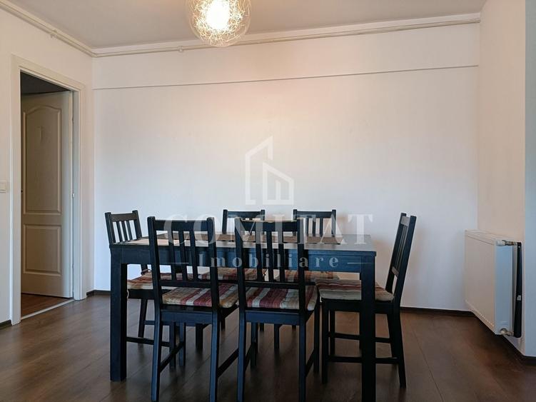 Apartament cu 2 camere semidecomandat, mobilat în Florești
