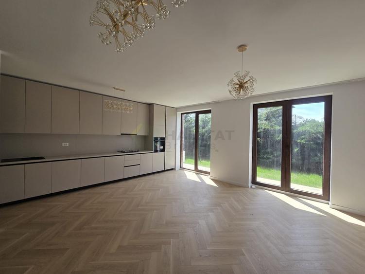 Apartament cu 4 camere, mobilat în Tunari