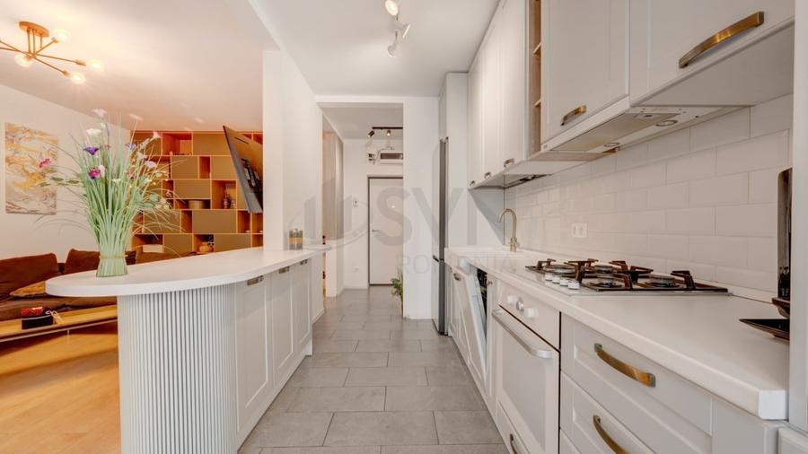 Apartament cu 3 camere decomandat, mobilat în Bucureștii Noi