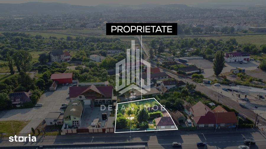Casă cu 2 camere cu Teren 1090 Mp în Gării