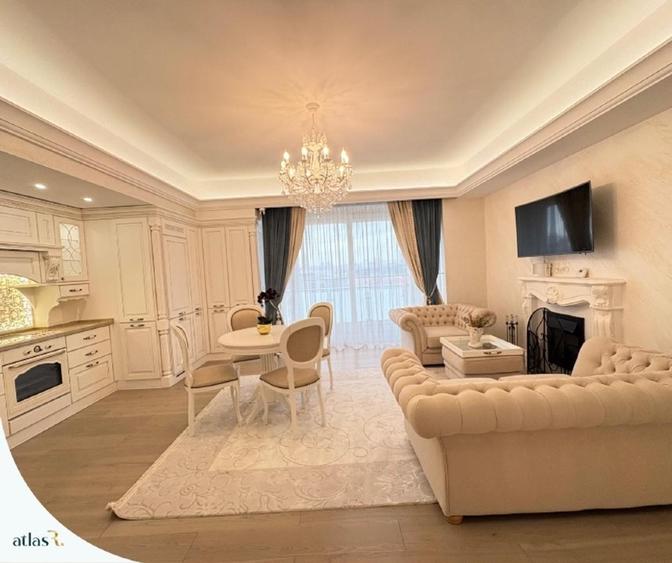 Apartament cu 3 camere decomandat, mobilat în Central