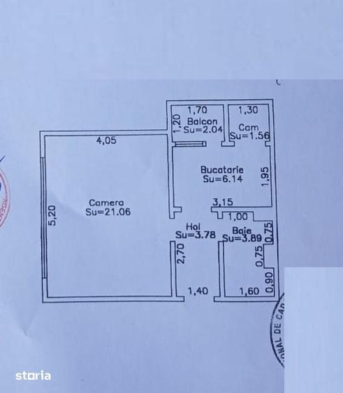 - Apartament 1 camera Dorobantilor, suprafata 38mp, etaj 3/4, mobilat. - 1