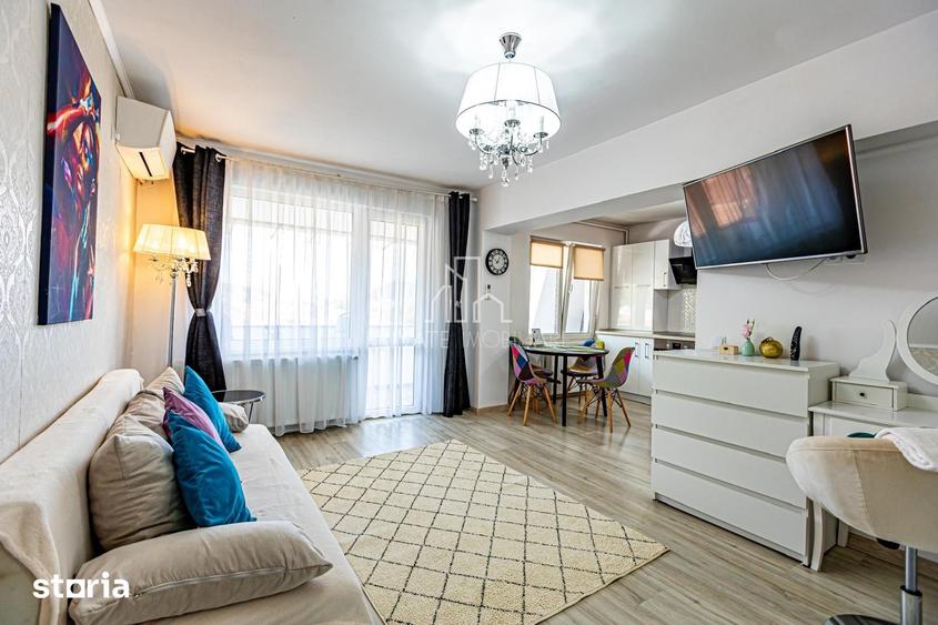 Apartament cu 2 camere, mobilat în Central