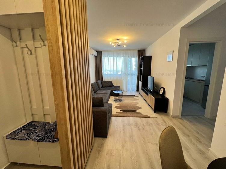 Apartament cu 2 camere decomandat, mobilat în Theodor Pallady