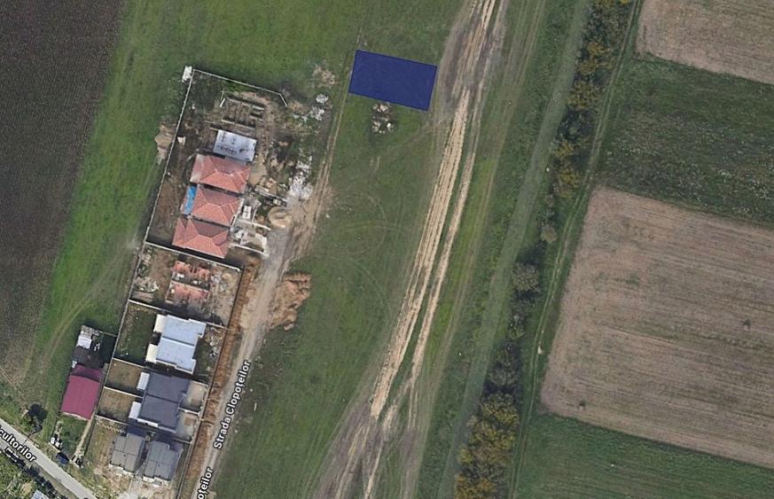 Teren Construcții intravilan de 760 mp, în Giroc