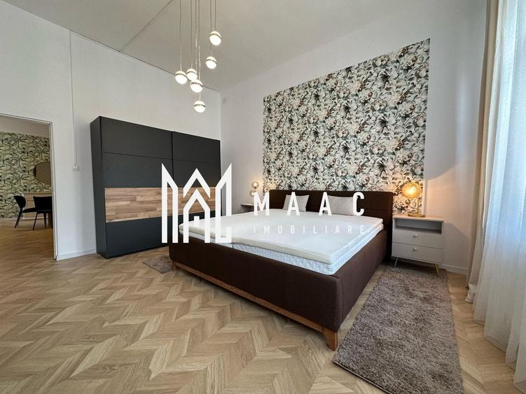 Apartament cu 3 camere semidecomandat, mobilat în Central