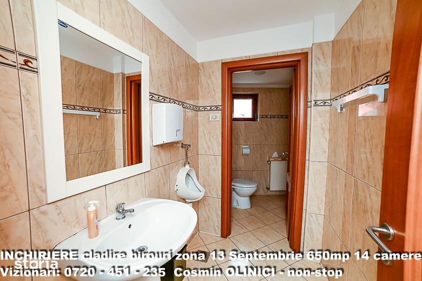 Spatii birouri de inchiriat zona 13 Septembrie I S+P+3 I 650 util - 11