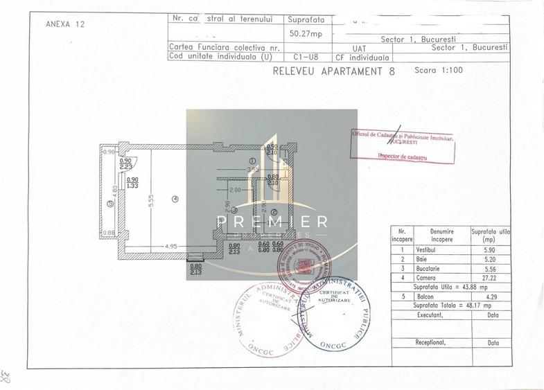Studio 48 mp renovat, Greenfield Topaz, Sector 1, lângă pădure - 6