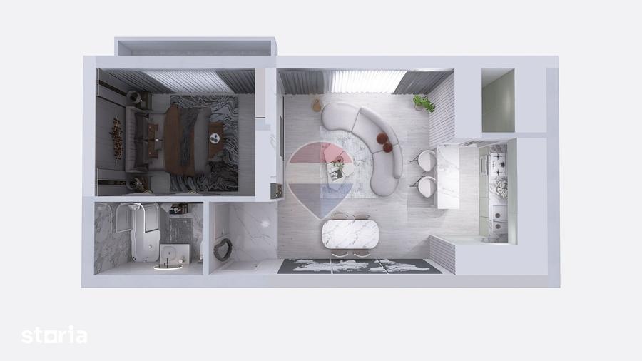 Apartament cu 2 camere de vanzare in Bragadiru / Prelungirea Ghencea - 9