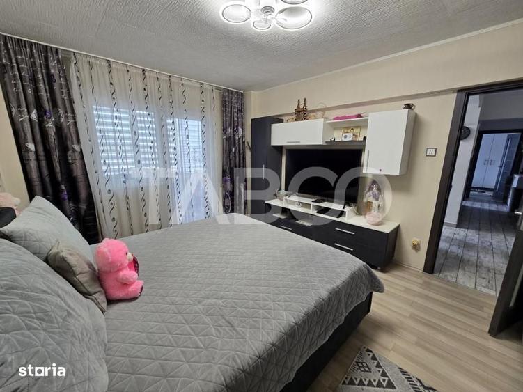 Apartament 3 camere mobilat 2 bai balcon pivnita Mihai Viteazul Sibiu - 14