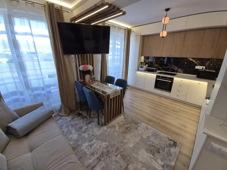 Apartament modern/ 2camere/ bloc nou/ balcon 12mp/ zona Terra - 5