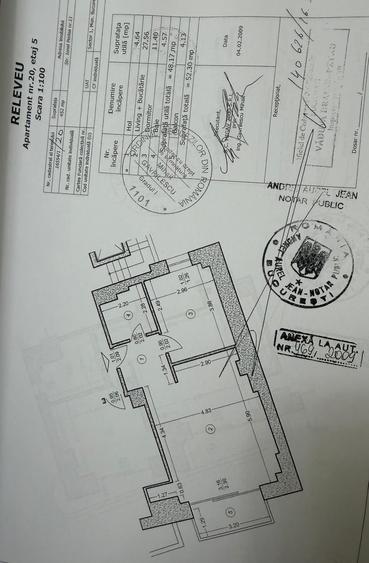 Apartament cu 2 camere semidecomandat în Kogălniceanu