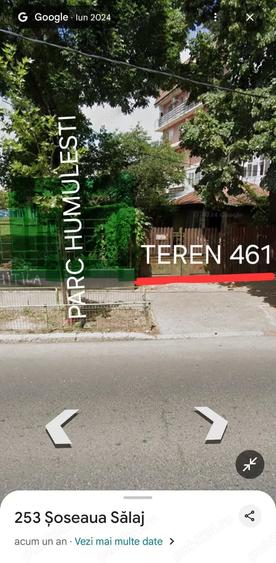 Teren de 427 mp, în Rahova