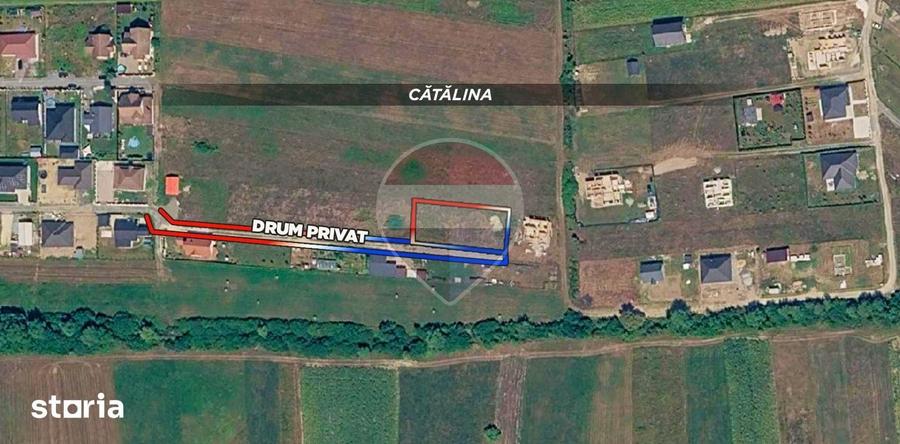 Teren de 967 mp, în Coltău