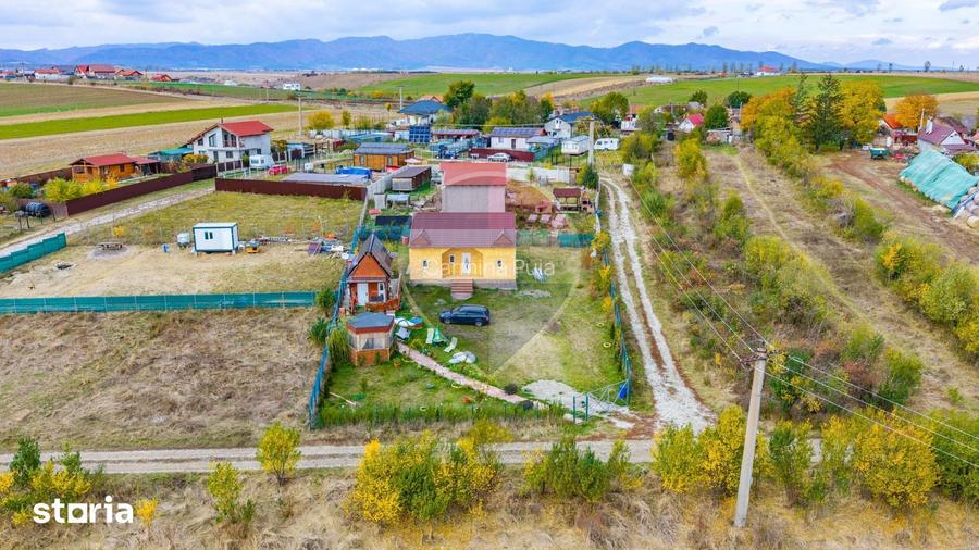 CASA VACANTA si CASA LA ROSU/938 mp teren SATU NOU/HALCHIU