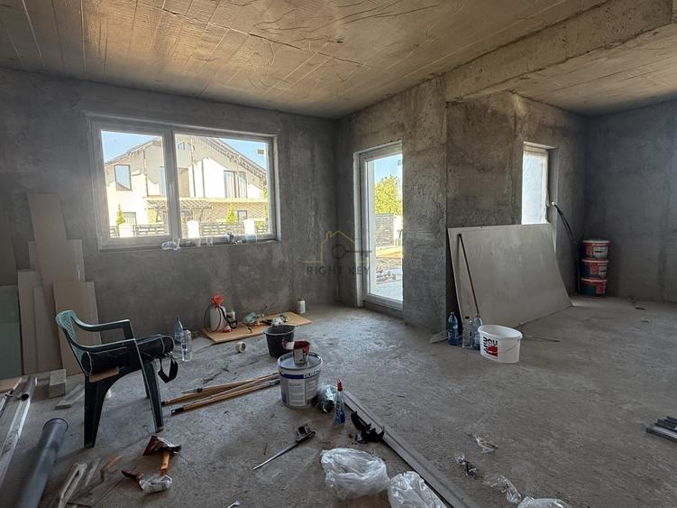 Casă individuală cu 5 camere cu Teren 382 Mp în Ciorogârla