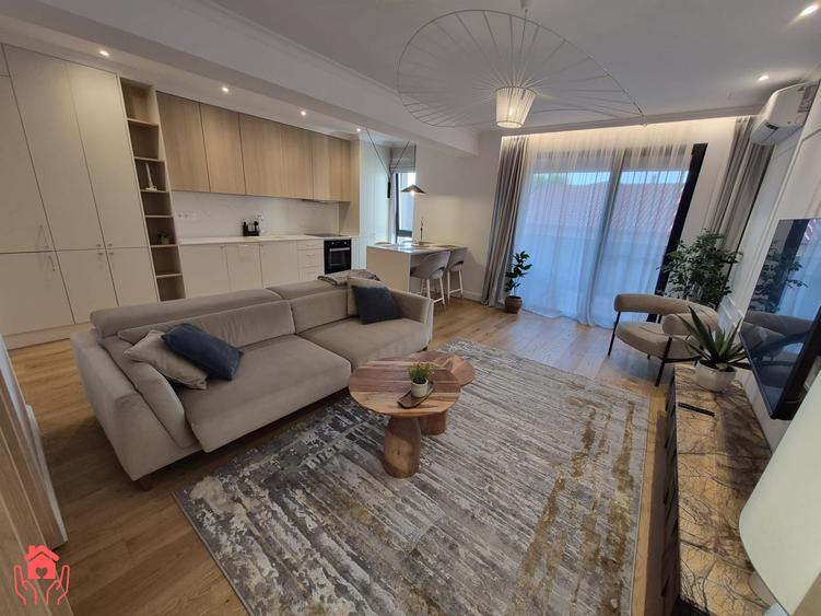 Apartament cu 3 camere semidecomandat, mobilat în Herăstrău