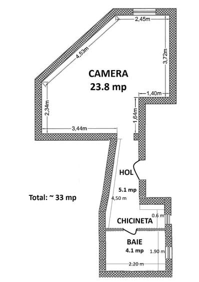 Proprietar inchiriez Spatiu Birou / Studio Creativ Zona Viilor, Eroii Revolutiei, parc Carol, 33 mp - 3